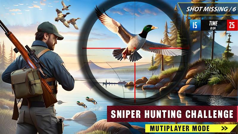 Duck Hunting 3d: Birds Shooter Zrzut ekranu 1