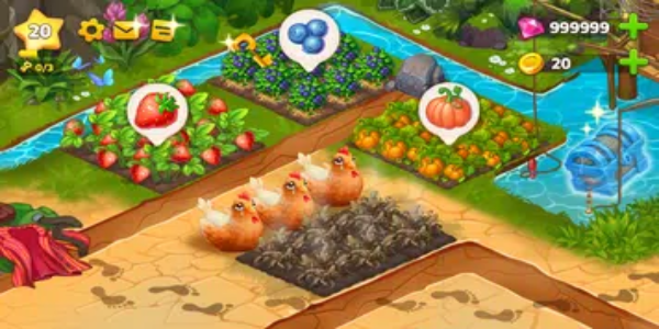 Island Hoppers: Jungle Farm Ảnh chụp màn hình 1