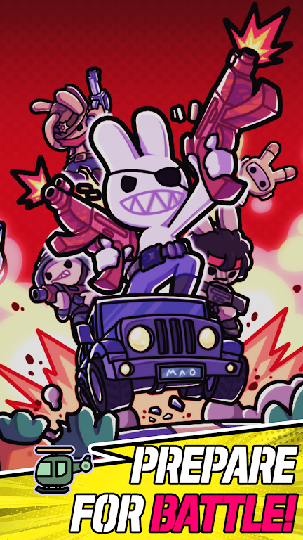 Mad Rabbit: Idle RPG Schermafbeelding 0