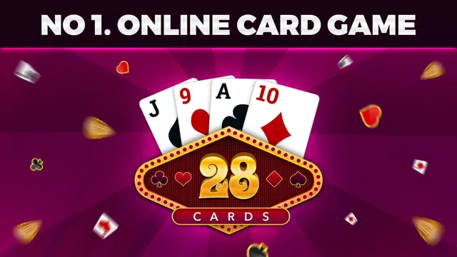 28 Card Game Multiplayer Schermafbeelding 0