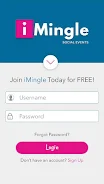 Free dating app - iMingle Social Events Zrzut ekranu 0