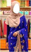 Schermata Women Hijab Saree Photo Suits 3