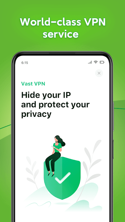 Schermata Vast VPN - Fast & Secure 2