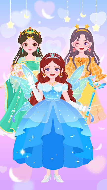 DuDu Princess dress up game স্ক্রিনশট 2