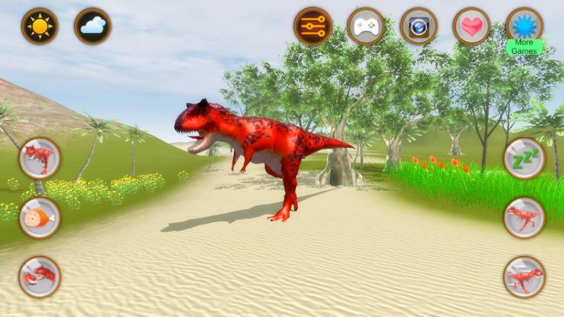 Talking Carnotaurus ภาพหน้าจอ 0