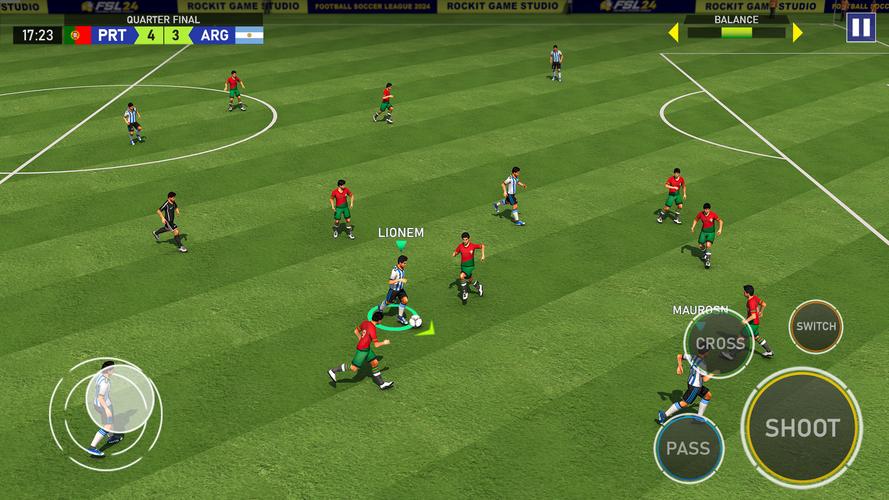 FSL 24 League : Soccer Game 스크린샷 2