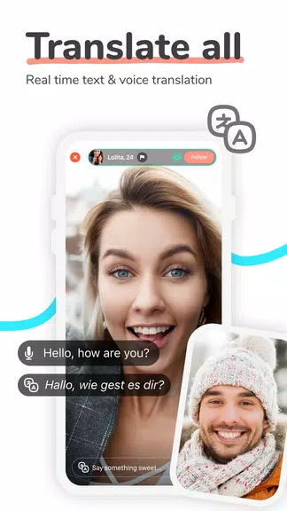 Peachat - Live Video Chat Ảnh chụp màn hình 3