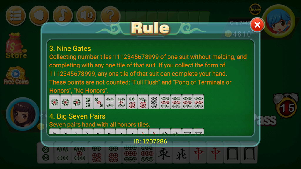 Mahjong 2P: competition 螢幕截圖 3
