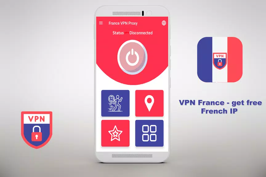 VPN Free - get free French IP Security  ⭐️⭐️⭐️⭐️⭐️ Tangkapan skrin 2