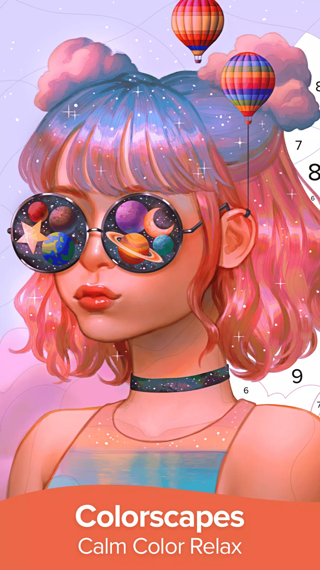 Colorscapes® - Color by Number 螢幕截圖 1