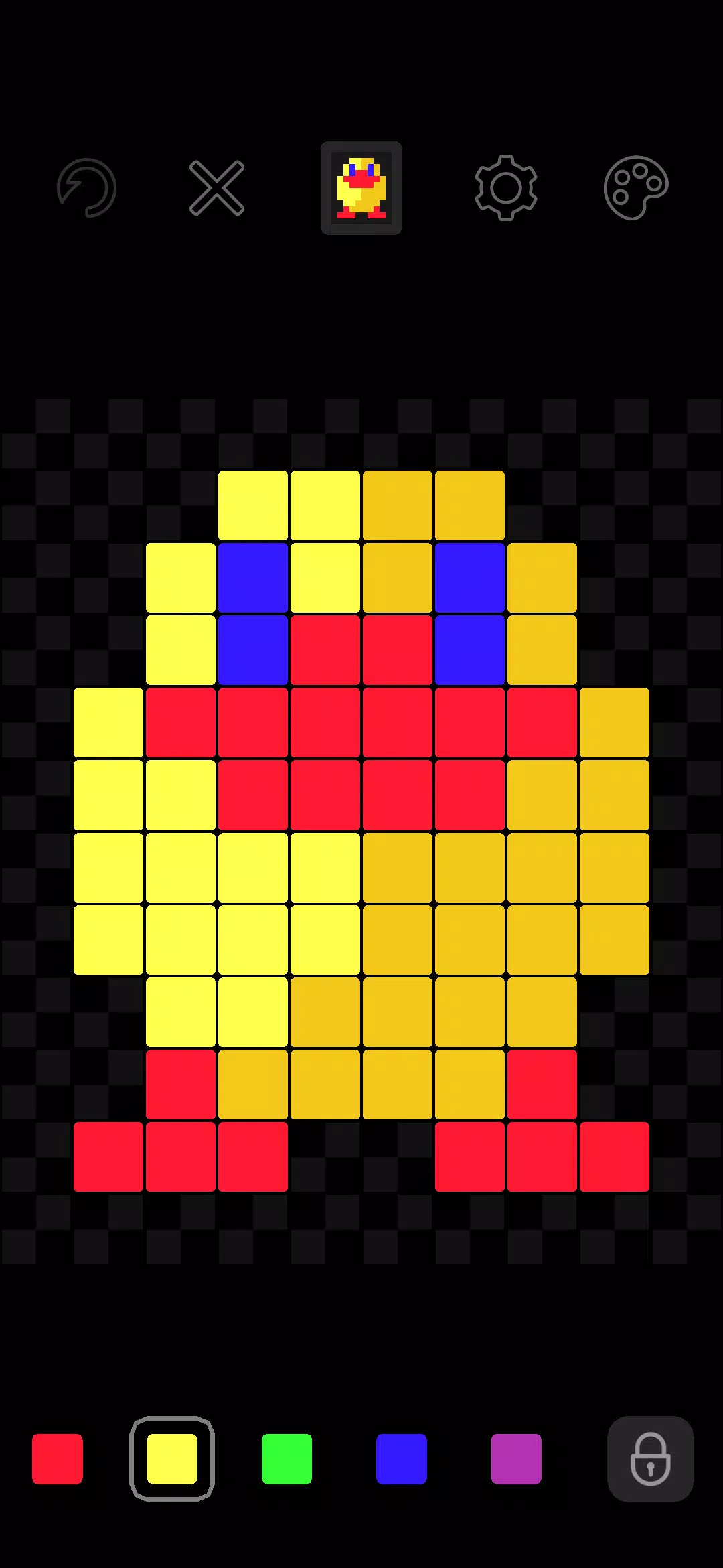 Easy pixel art maker editor स्क्रीनशॉट 0