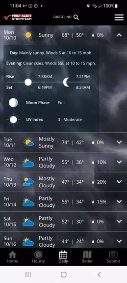 VNL Weather Скриншот 1