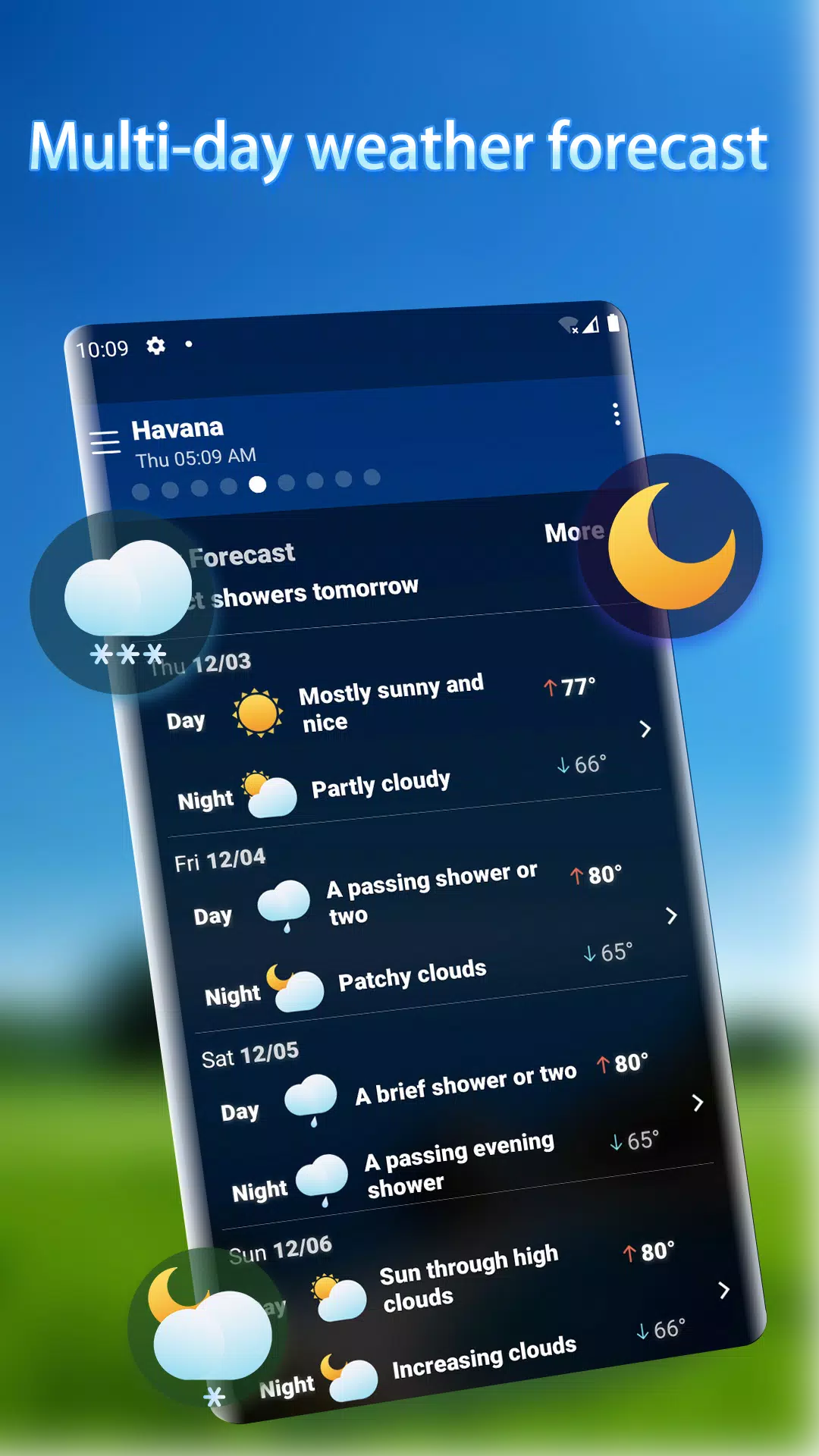 Local Weather Alerts - Widget Capture d'écran 3