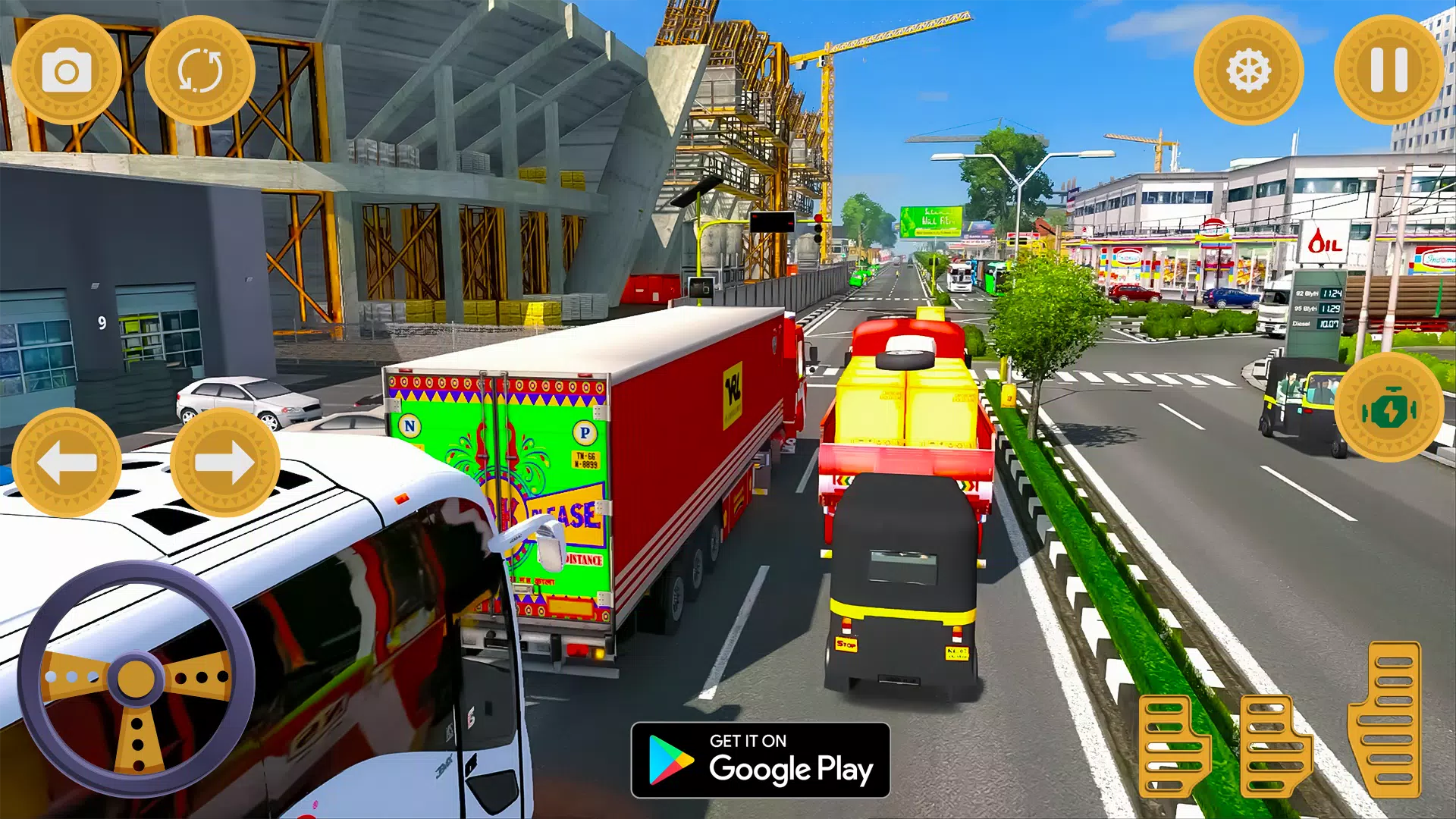 Indian Truck Cargo Simulator Tangkapan skrin 1