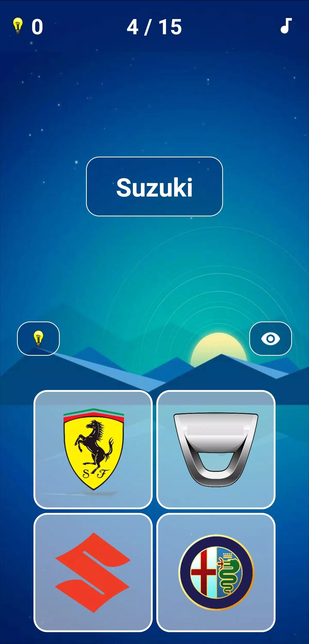 Car Logo Quiz 2 螢幕截圖 0