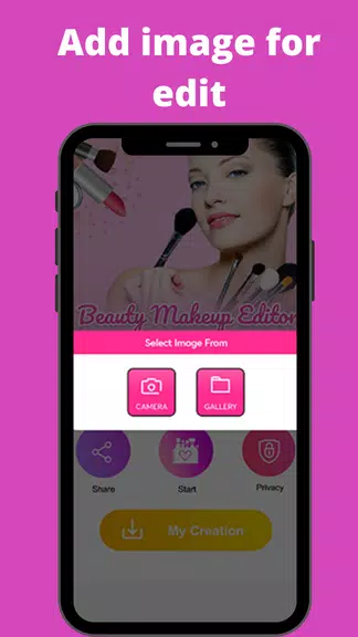 Schermata Beauty makeup Photo Editor 0