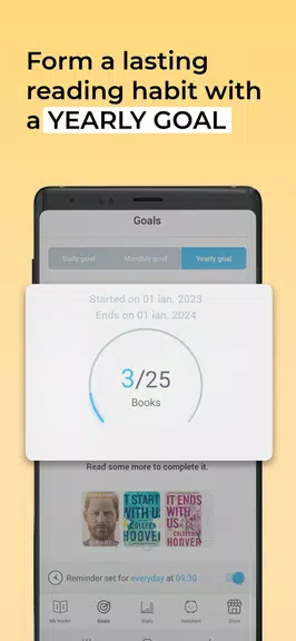 Bookly: Book & Reading Tracker Schermafbeelding 3