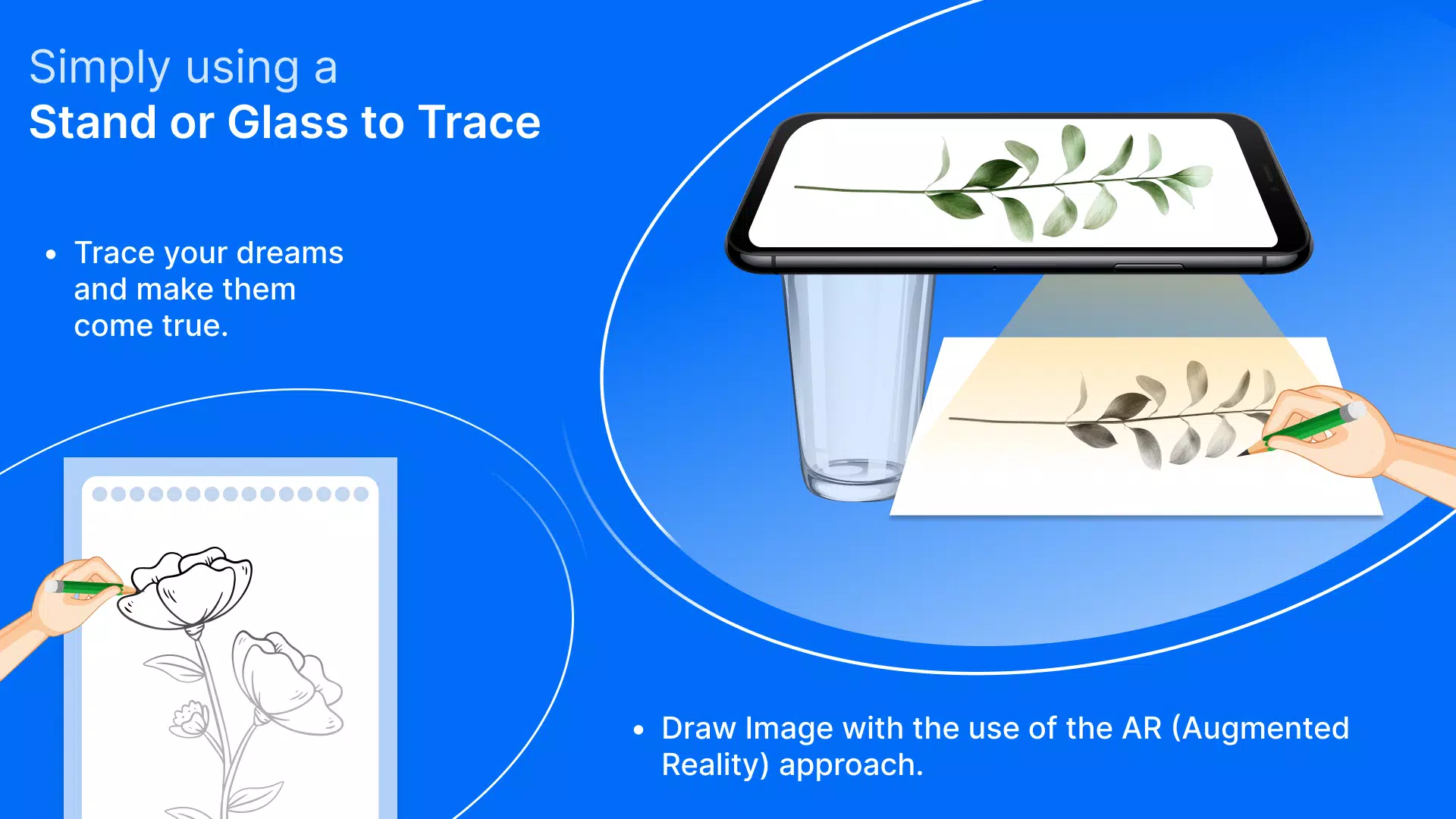 Schermata AR Draw Sketch - Trace Anime 0