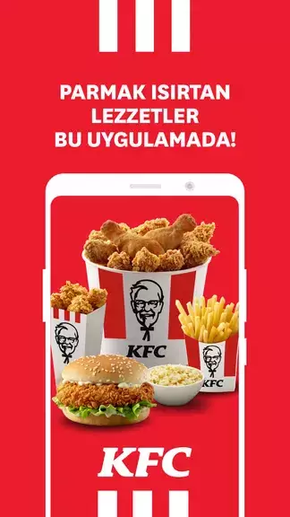 KFC Türkiye – Yemek Siparişi Ekran Görüntüsü 0