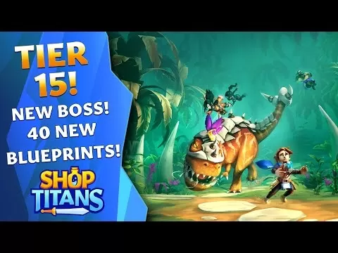 Prehistoric update trailer for Shop Titans