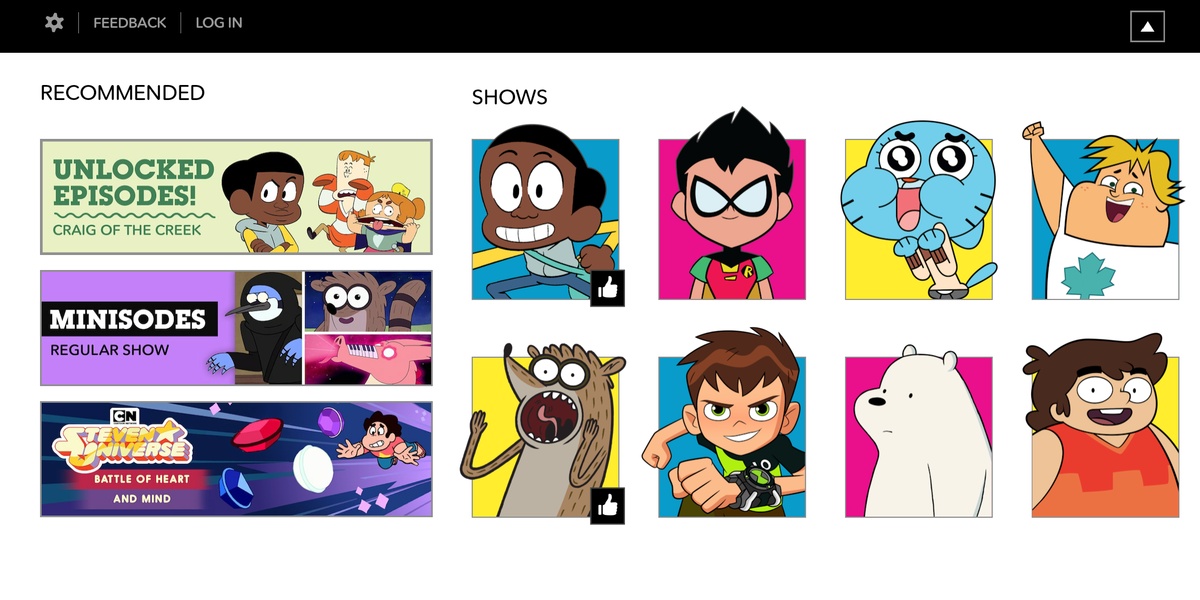 Cartoon Network App 螢幕截圖 1