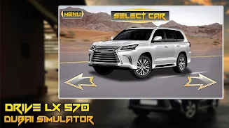 Drive LX 570 Dubai Simulator ภาพหน้าจอ 1