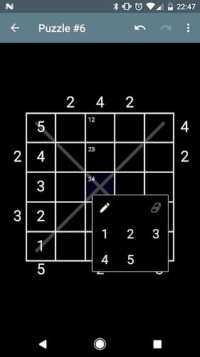 Skyscrapers Number Puzzle 스크린샷 2