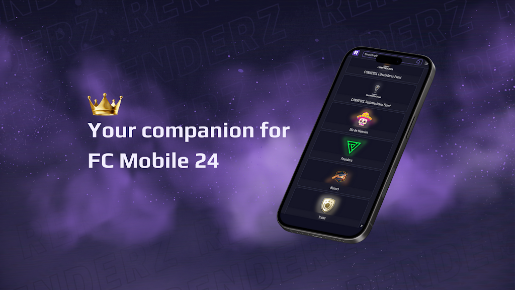 RenderZ: FC Mobile 24 Database 스크린샷 1