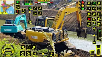 Road Construction Jcb games 3D Schermafbeelding 3