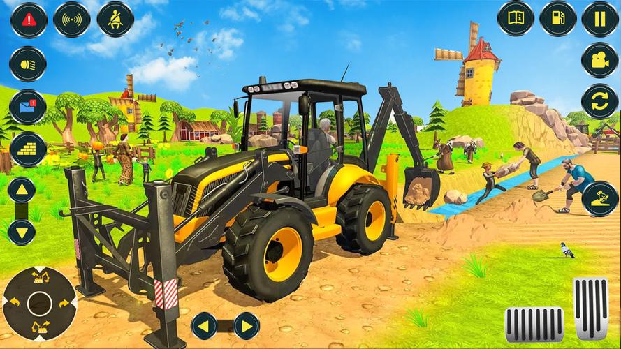 Village Excavator Schermafbeelding 3