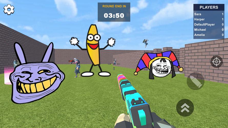 Meme Shooter in Sandbox Mods Ảnh chụp màn hình 0