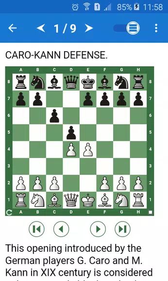 Chess Tactics in Caro-Kann Screenshot 0