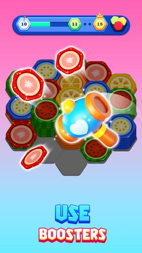 Schermata Fruitagon: Stack Sort 3