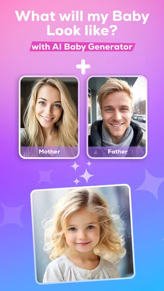 AI Baby Generator: Face Maker ဖန်သားပြင်ဓာတ်ပုံ 1