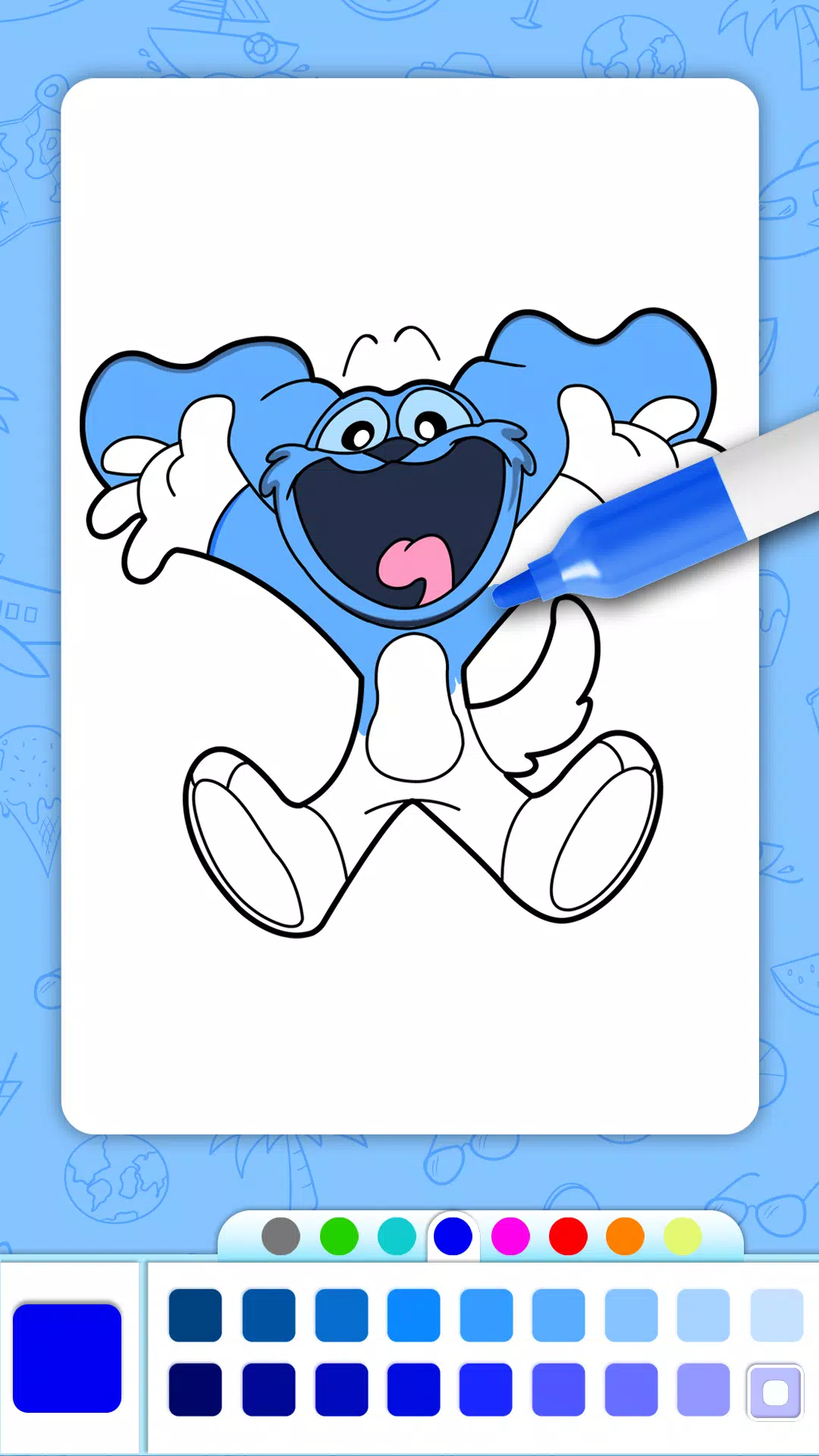 Amusing Coloring: Draw Color 螢幕截圖 1