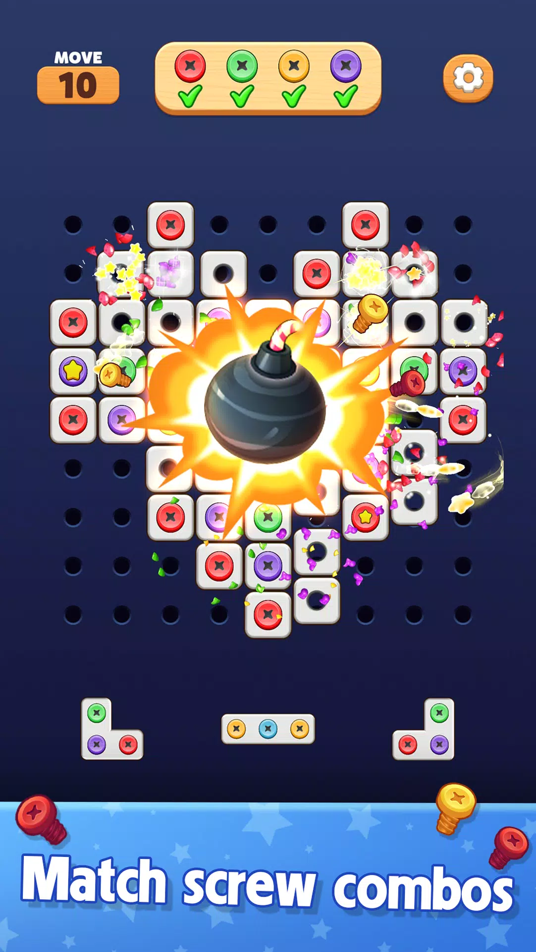 Screw Blast: Match The Bolts 螢幕截圖 3