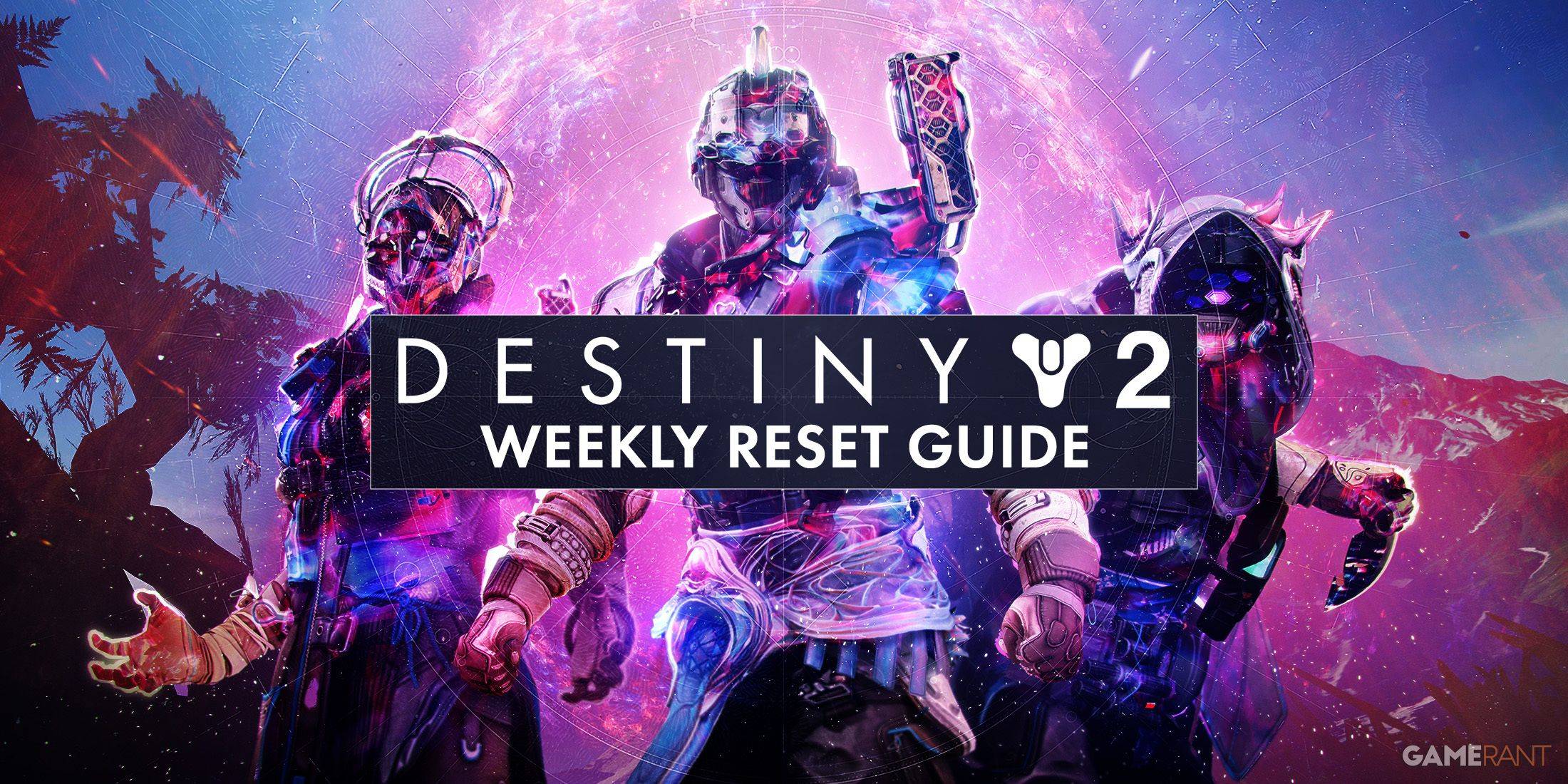 Reset mingguan Destiny 2 melancarkan malam, cabaran, dan ganjaran