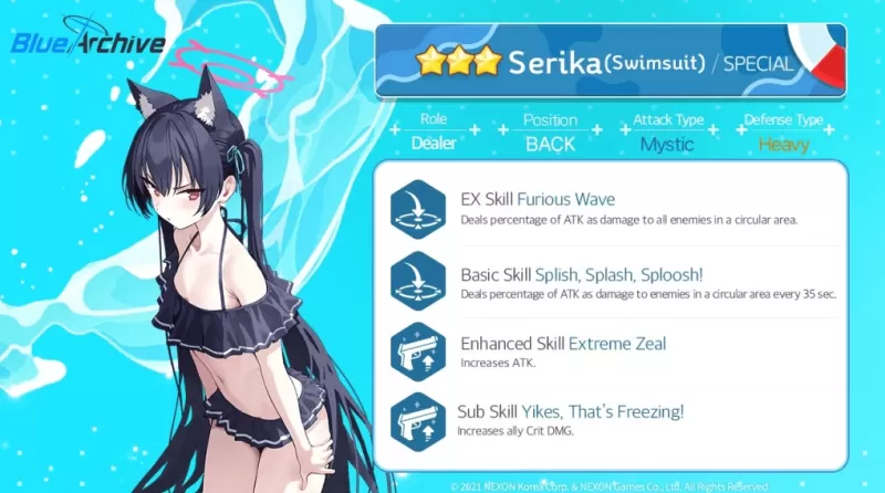 Blue Archive: Serika Charakter Guide - Bester Build & Strategie