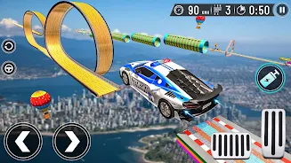 Car Games: Stunts Car Racing Ekran Görüntüsü 2