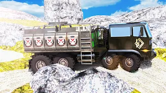 Mud Truck Sim 3D Driving Games Schermafbeelding 2