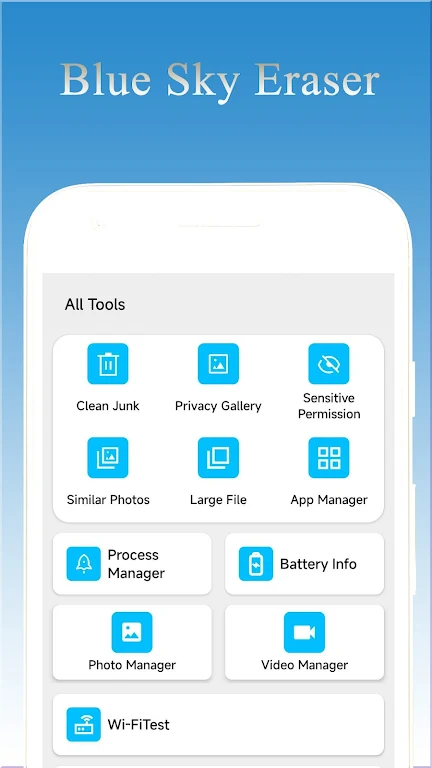 Blue Sky Eraser ภาพหน้าจอ 2