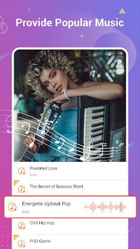 Video Editor with Song Clipvue ภาพหน้าจอ 2