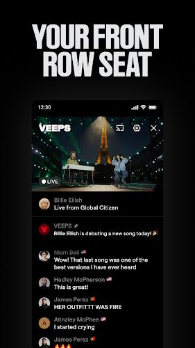 Veeps: Watch Live Music ภาพหน้าจอ 1