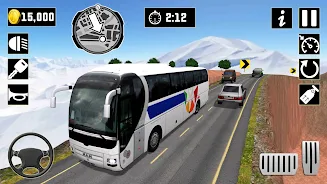 Indian Bus Driving Games Скриншот 1