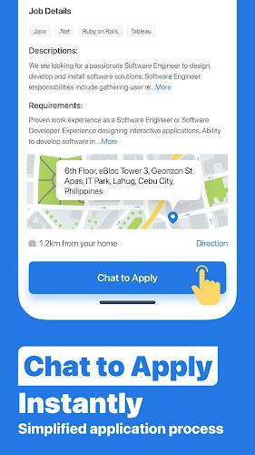 Bossjob: Chat & Job Search স্ক্রিনশট 1