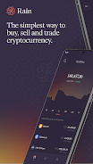 Rain: Buy & Sell Bitcoin ภาพหน้าจอ 0