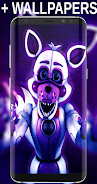 Funtime Foxy Freddy Lock Screen Schermafbeelding 3