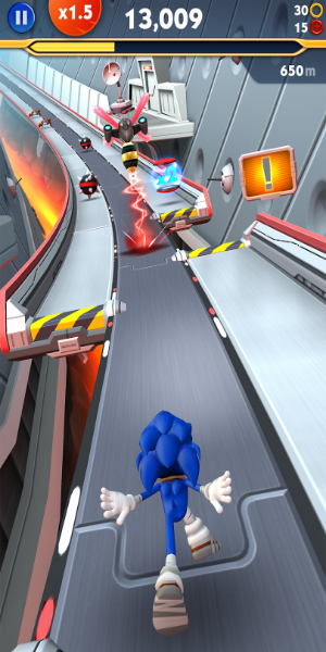 Sonic Dash 2: Sonic Boom Run Captura de tela 2