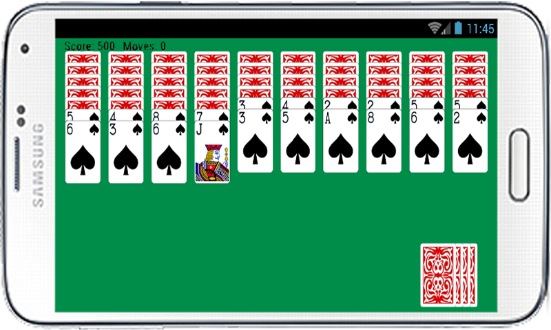 Spider Solitaire Free Game Fun Ekran Görüntüsü 1