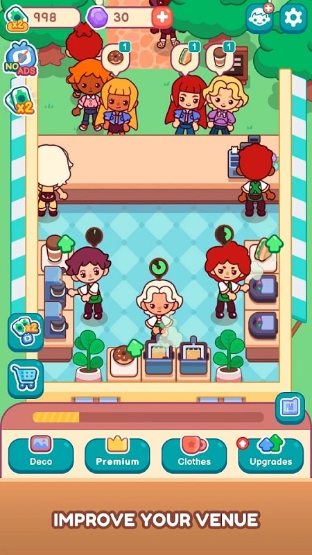 My Sweet Coffee Shop Скриншот 2